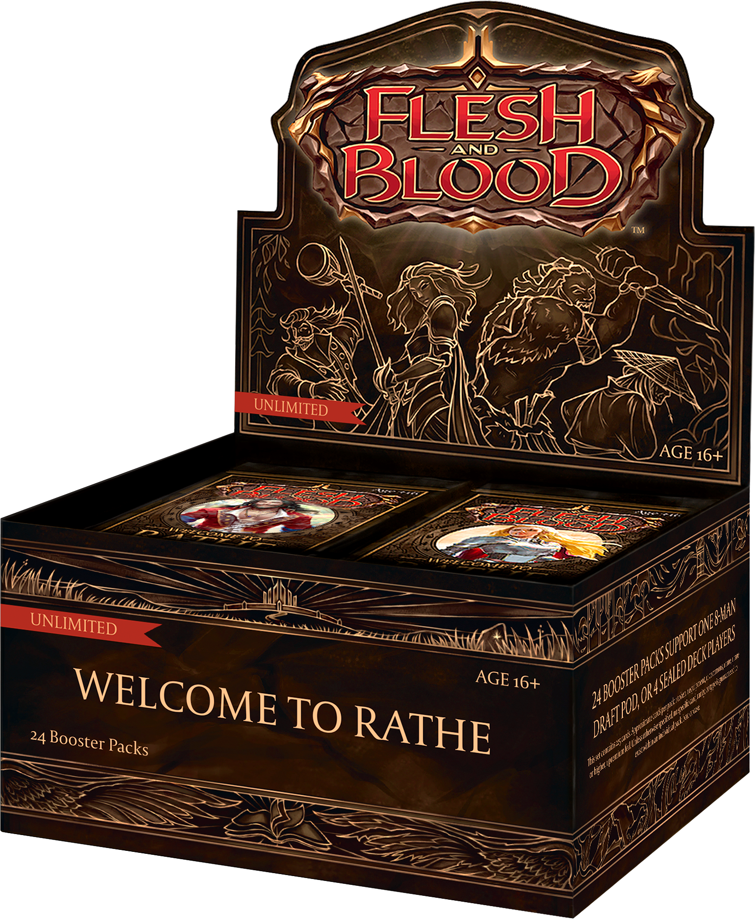Flesh and Blood - Welcome to Rathe (Unlimited Edition) Booster Box