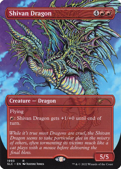 (SLC-RR)Shivan Dragon/シヴ山のドラゴン【No.1993】