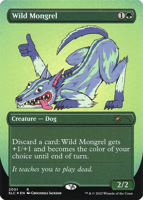 (SLC-RG)Wild Mongrel/野生の雑種犬【No.2001】