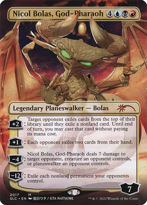 (SLC-RM)Nicol Bolas, God-Pharaoh/王神、ニコル・ボーラス【No.2017】