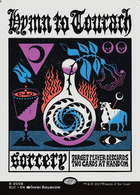 (SLC-RB)Hymn to Tourach/トーラックへの賛歌 【No.0008 - Encyclopedia of Magic】