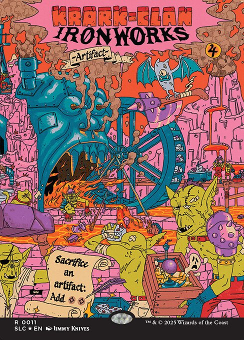 (SLC-RA)Krark-Clan Ironworks/クラーク族の鉄工所 【No.0011 - Encyclopedia of Magic】