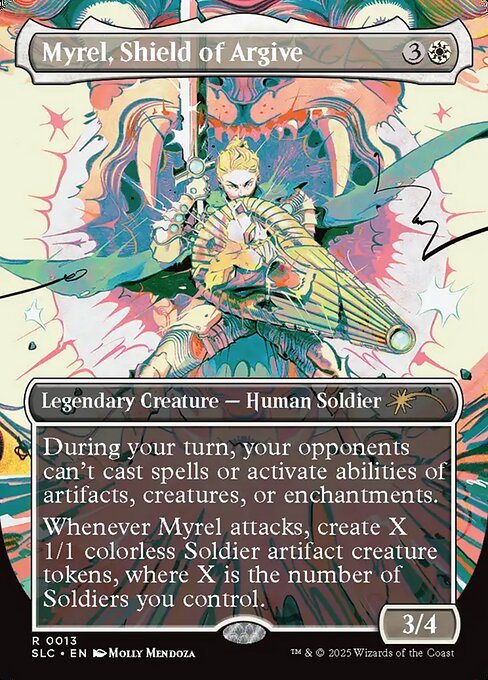 (SLC-RW)Myrel, Shield of Argive/アルガイヴの盾、ミュレル 【No.0013 - Encyclopedia of Magic】