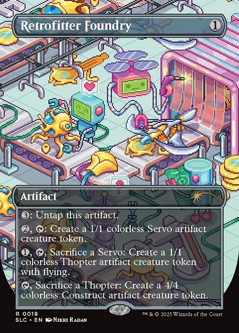 (SLC-RA)Retrofitter Foundry/改良式鋳造所 【No.0018 - Encyclopedia of Magic】