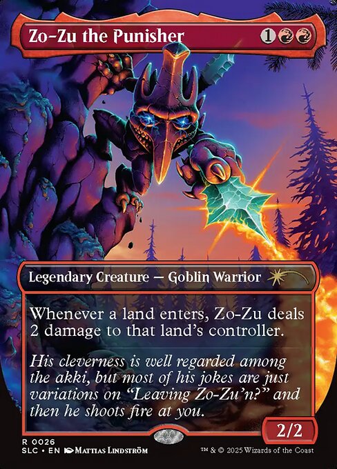 (SLC-RR)Zo-Zu the Punisher/罰する者、ゾーズー 【No.0026 - Encyclopedia of Magic】
