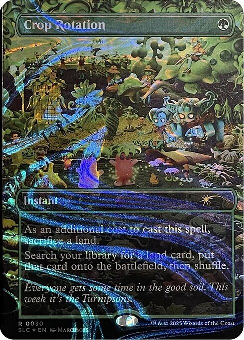 【Halo Foil】(SLC-RG)Crop Rotation/輪作 【No.0030 - Encyclopedia of Magic】