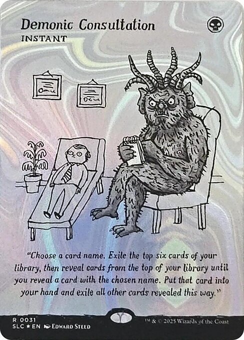 【Halo Foil】(SLC-RB)Demonic Consultation 【No.0031 - Encyclopedia of Magic】