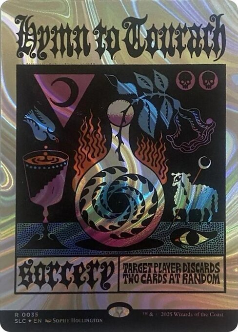 【Halo Foil】(SLC-RB)Hymn to Tourach/トーラックへの賛歌 【No.0035 - Encyclopedia of Magic】