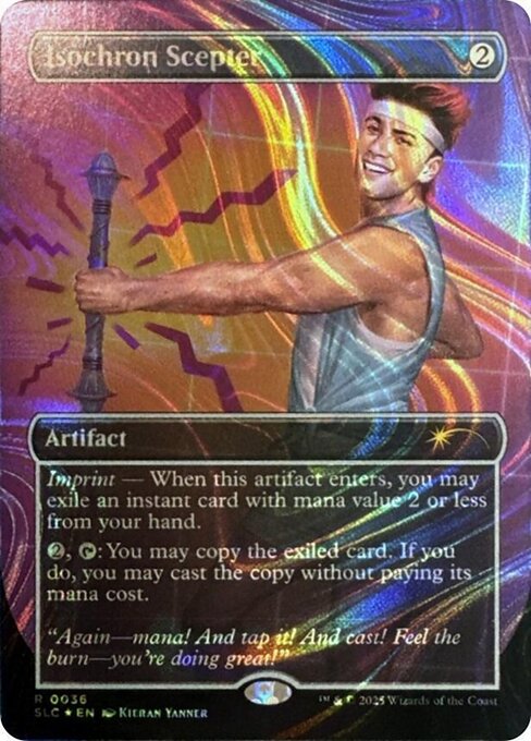 【Halo Foil】(SLC-RA)Isochron Scepter/等時の王笏 【No.0036 - Encyclopedia of Magic】