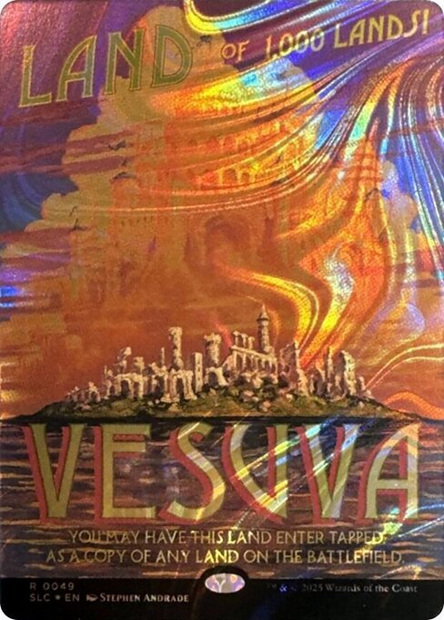 【Halo Foil】(SLC-RL)Vesuva/ヴェズーヴァ 【No.0049 - Encyclopedia of Magic】