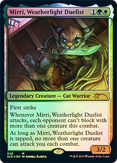 (SLD-MM)Mirri, Weatherlight Duelist/ウェザーライトの決闘者、ミリー
