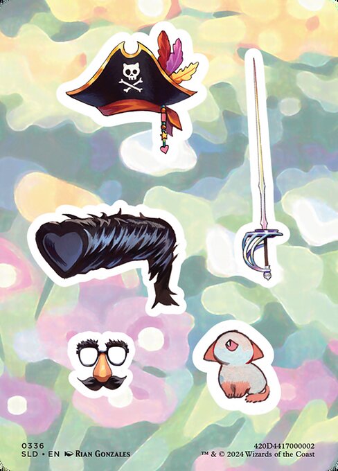 (SLD-Token)Sticker Sheet/ステッカー 【No.0336】