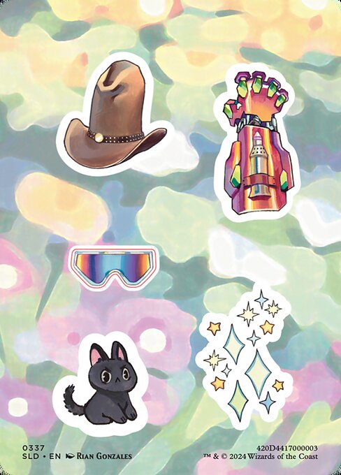 (SLD-Token)Sticker Sheet/ステッカー 【No.0337】