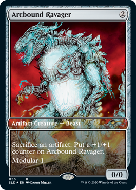 【Foil】(SLD-RA)Arcbound Ravager/電結の荒廃者