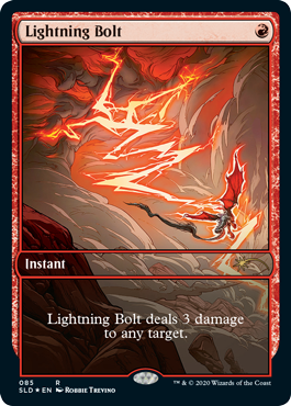 【Foil】(SLD-RR)Lightning Bolt/稲妻【No.085】