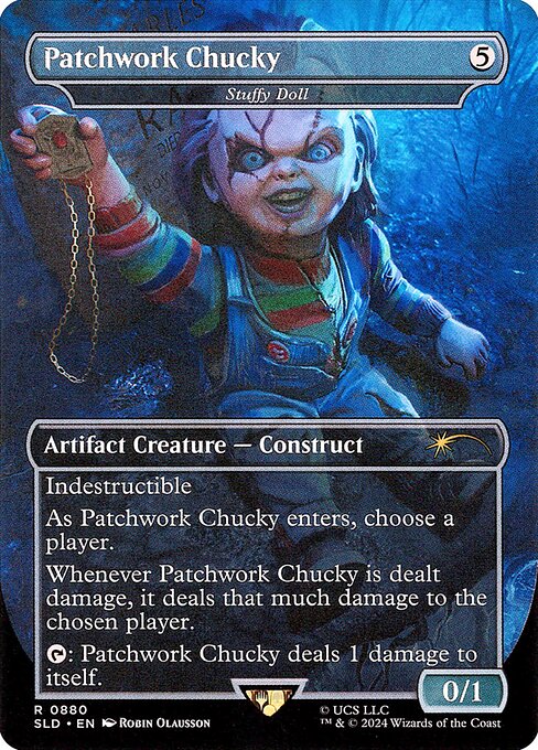 (SLD-RA)『Patchwork Chucky』Stuffy Doll/ぬいぐるみ人形 【No.0880】