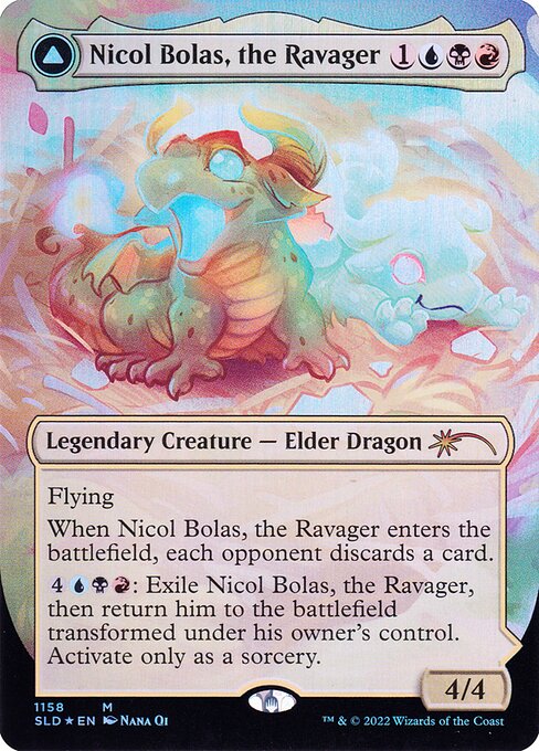 【Foil】(SLD-MM)Nicol Bolas, the Ravager/破滅の龍、ニコル・ボーラス 【No.1158】