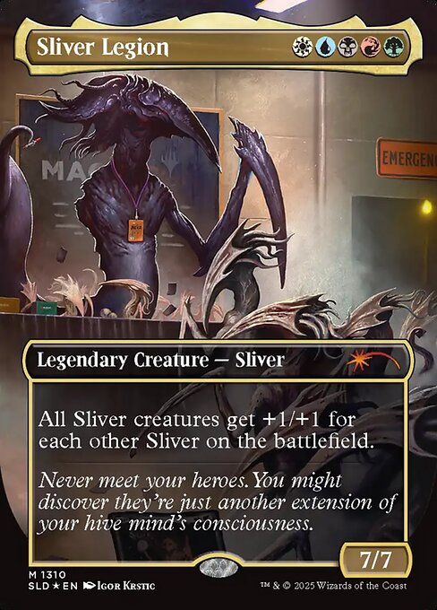 【Foil】(SLD-MM)Sliver Legion/スリヴァー軍団 【No.1310】