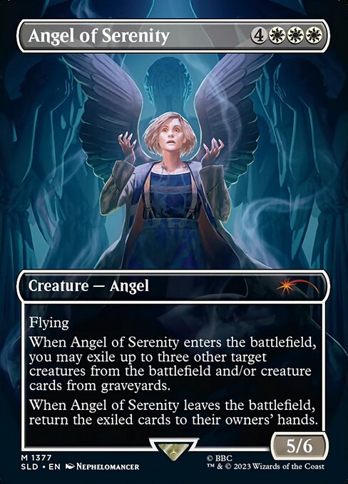 【Foil】(SLD-MW)Angel of Serenity/静穏の天使 【No.1377】