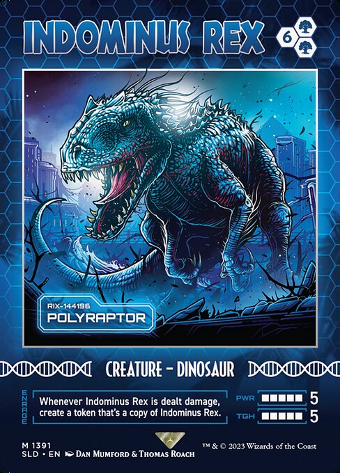 【Foil】(SLD-RG)Polyraptor/万猛竜 【No.1391】