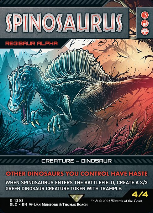 (SLD-RM)Regisaur Alpha/レギサウルスの頭目 【No.1393】