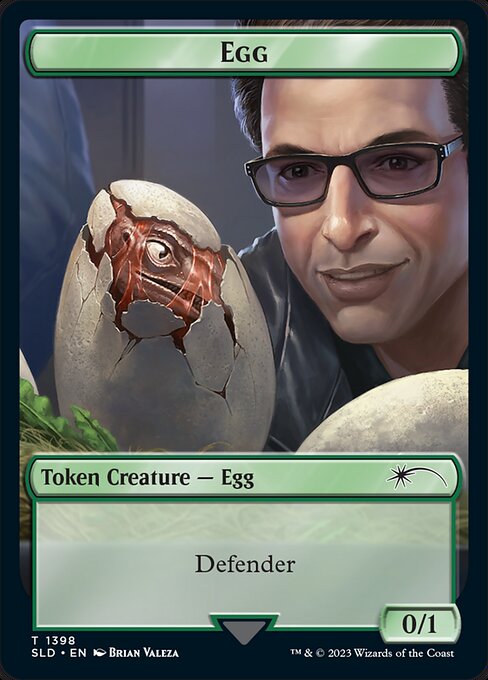 【Foil】(SLD-CG)Egg Token/卵トークン 【No.1398】