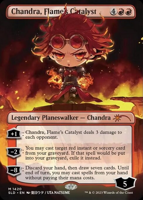 (SLD-MR)Chandra, Flame's Catalyst/炎の触媒、チャンドラ 【No.1420】