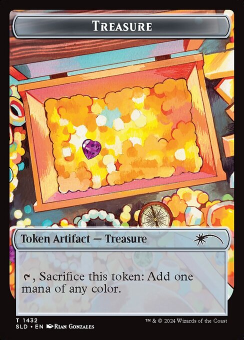 (SLD-Token)Treasure Token/宝物トークン 【No.1432】