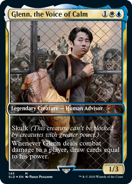 【Foil】(SLD-MM)Glenn, the Voice of Calm