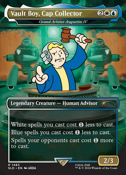(SLD-RM)『Vault Boy, Cap Collector』Grand Arbiter Augustin IV/アウグスティン四世大判事 【No.1483】