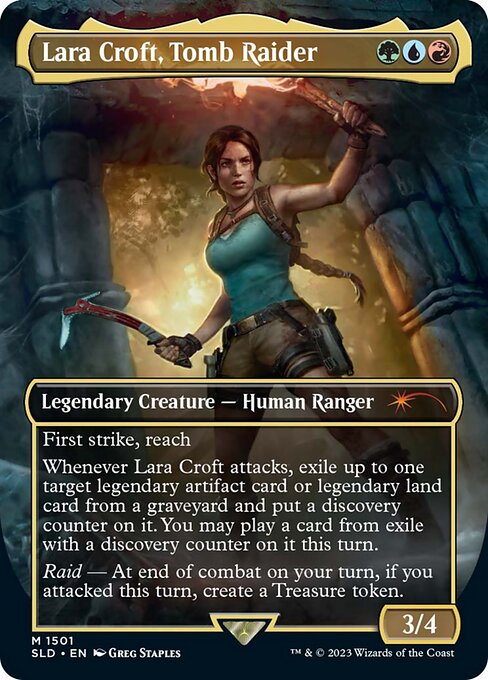 【Foil】(SLD-MM)Lara Croft, Tomb Raider 【No.1501】