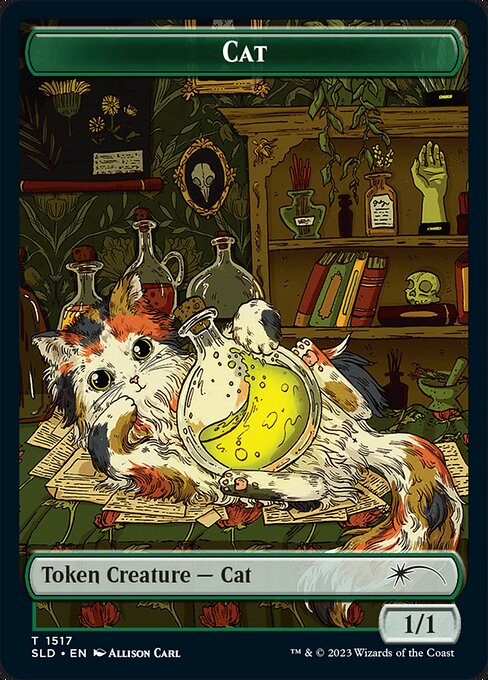 (SLD-TG)Cat Token/猫トークン 【No.1517】