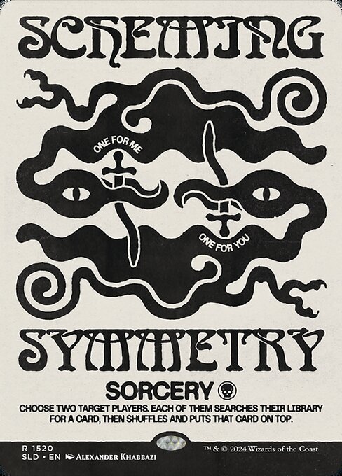 (SLD-RB)Scheming Symmetry/対称な対応【No.1520】