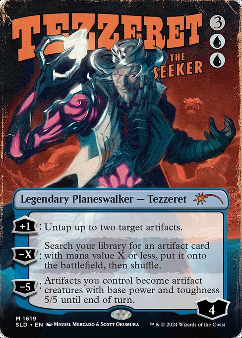 (SLD-MU)Tezzeret the Seeker/求道者テゼレット【No.1619】