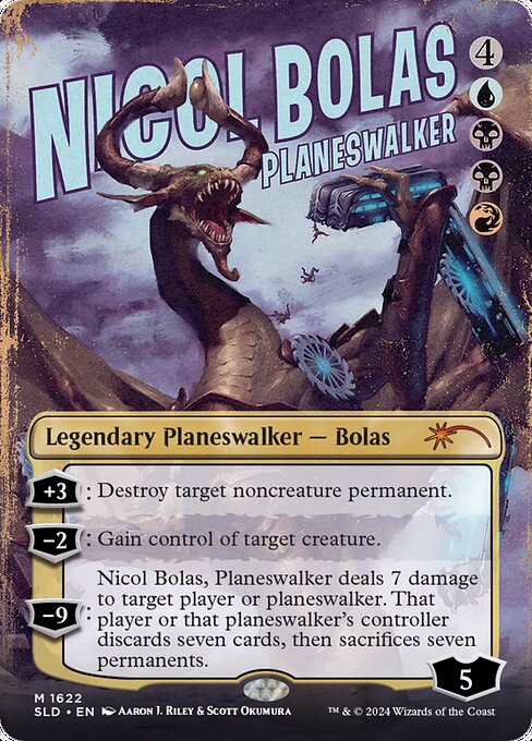 (SLD-MM)Nicol Bolas, Planeswalker/プレインズウォーカー、ニコル・ボーラス【No.1622】