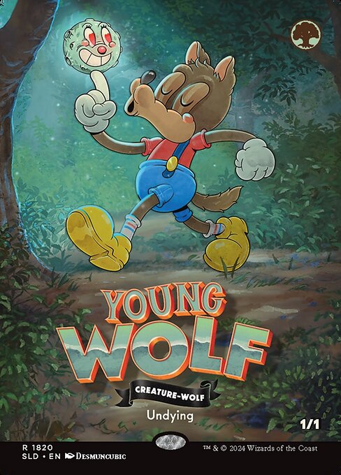 (SLD-RG)Young Wolf/若き狼 【No.1820】