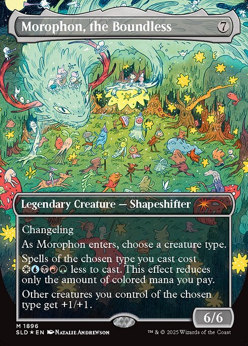 【Double Rainbow Foil】(SLD-MC)Morophon, the Boundless/限りないもの、モロフォン 【No.1896】