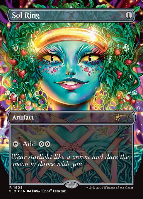 【Double Rainbow Foil】(SLD-RA)Sol Ring/太陽の指輪 【No.1905】