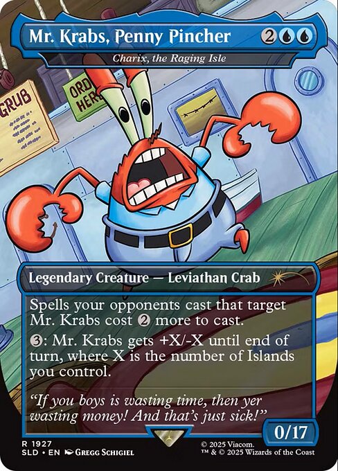 (SLD-RU)『Mr. Krabs, Penny Pincher』Charix, the Raging Isle/怒り狂う島嶼、キャリクス【No.1927】