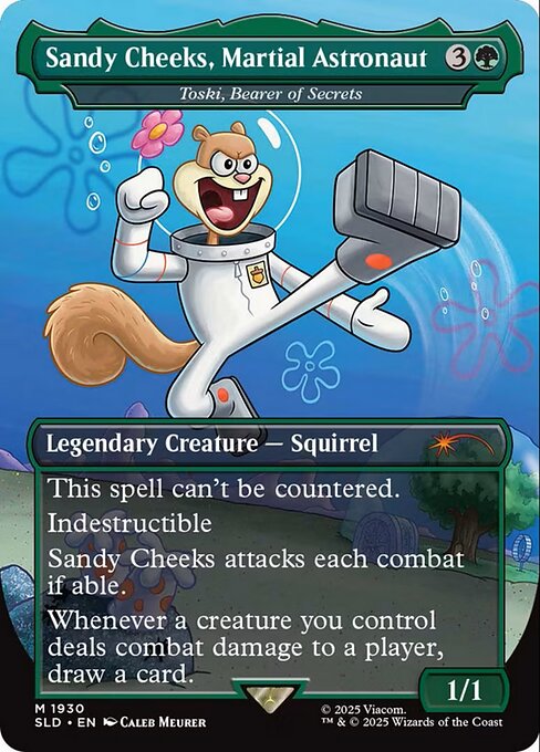 (SLD-MG)『Sandy Cheeks, Martial Astronaut』Toski, Bearer of Secrets/秘密を知るもの、トスキ【No.1930】
