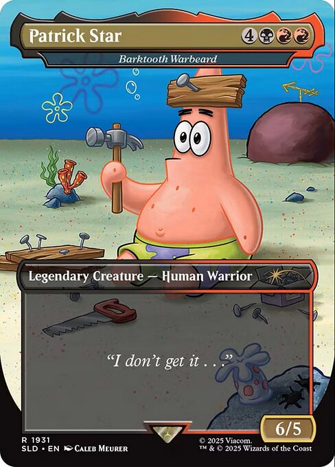 (SLD-RM)『Patrick Star』Barktooth Warbeard【No.1931】