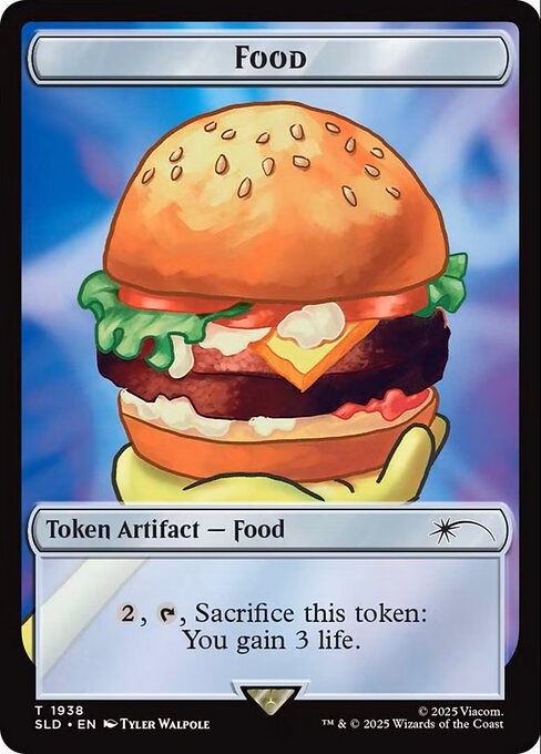 (SLD-RA)Food Token/食物トークン【No.1938】