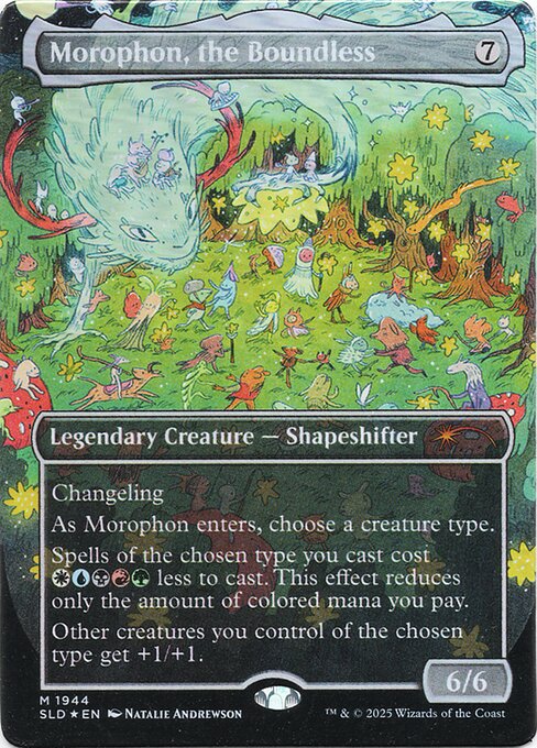 【Double Rainbow Foil】(SLD-MC)Morophon, the Boundless/限りないもの、モロフォン 【No.1944】