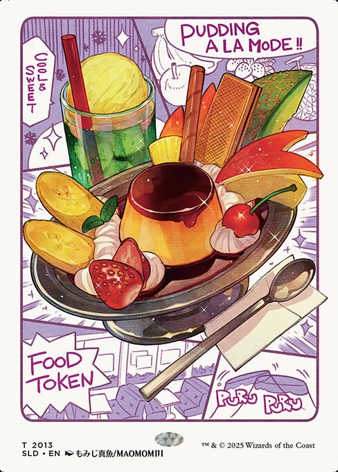 (SLD-Token)Food Token/食物トークン 【No.2013】