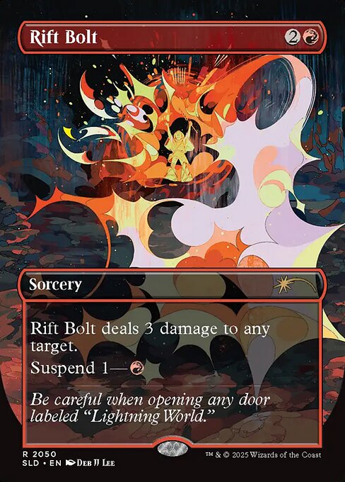 (SLD-RR)Rift Bolt/裂け目の稲妻 【No.2050】