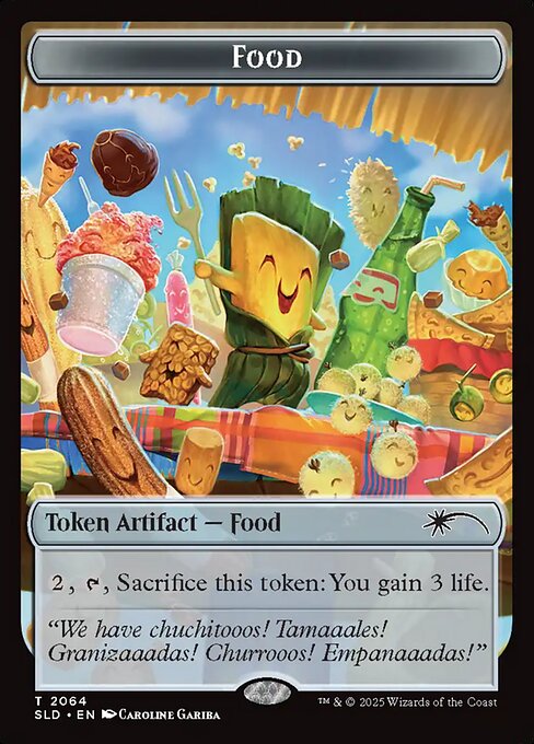 (SLD-Token)Food Token/食物トークン 【No.2064】