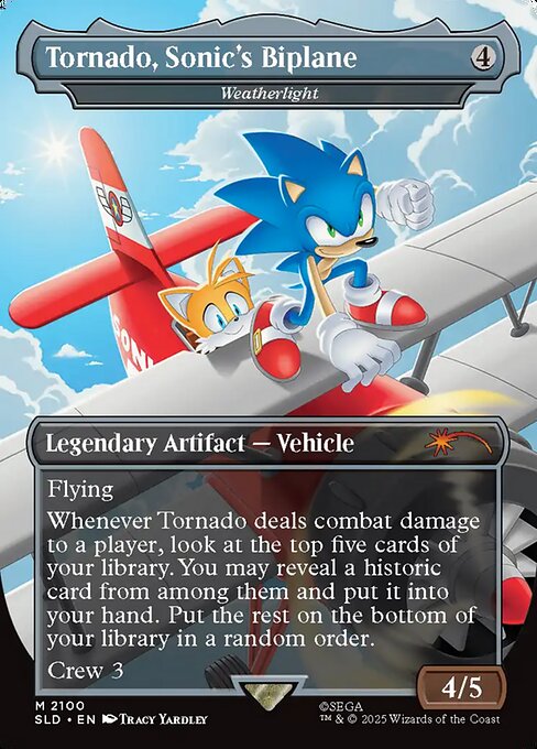 (SLD-MA)『Tornado, Sonic's Biplane』Weatherlight/ウェザーライト 【No.2100】