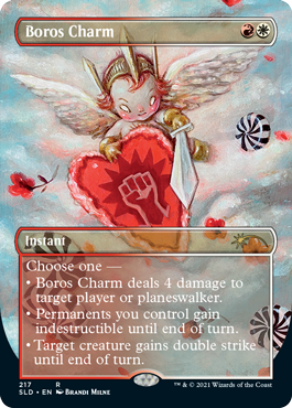 (SLD-RM)Boros Charm/ボロスの魔除け【No.217, Illus. Brandi Milne】