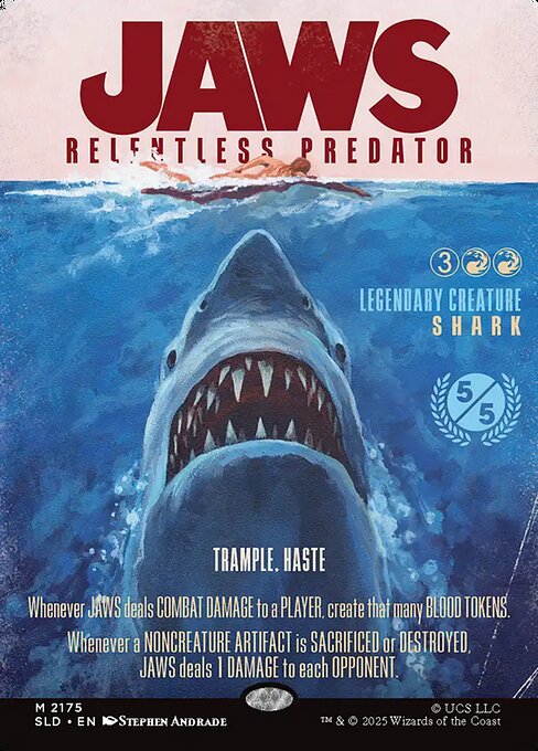 (SLD-MR)Jaws, Relentless Predator 【No.2175】