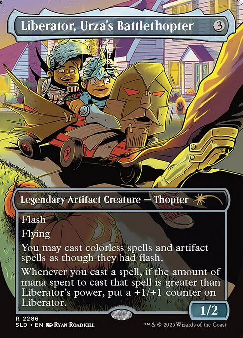(SLD-RA)Liberator, Urza's Battlethopter/ウルザの空戦艇、リベレーター号 【No.2286】